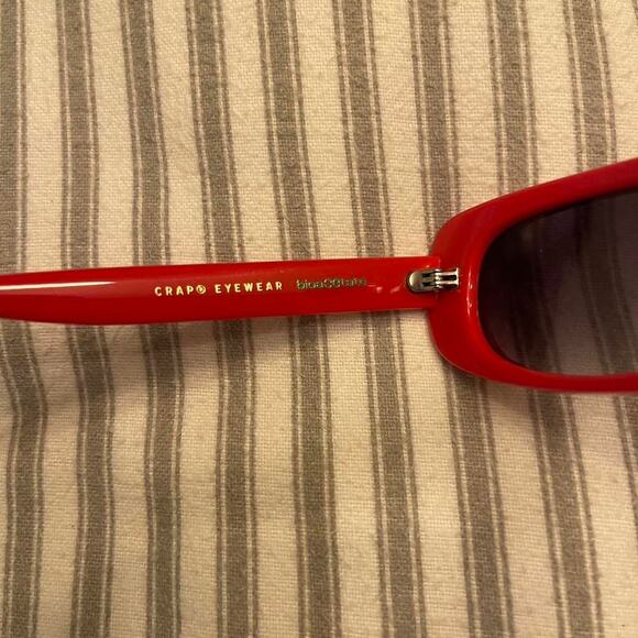 NEW Crap Eyewear Sunglasses - \'Red\' ❤️‍? Discontinued RARE Colorway ‼️‼️‼️ main image 4